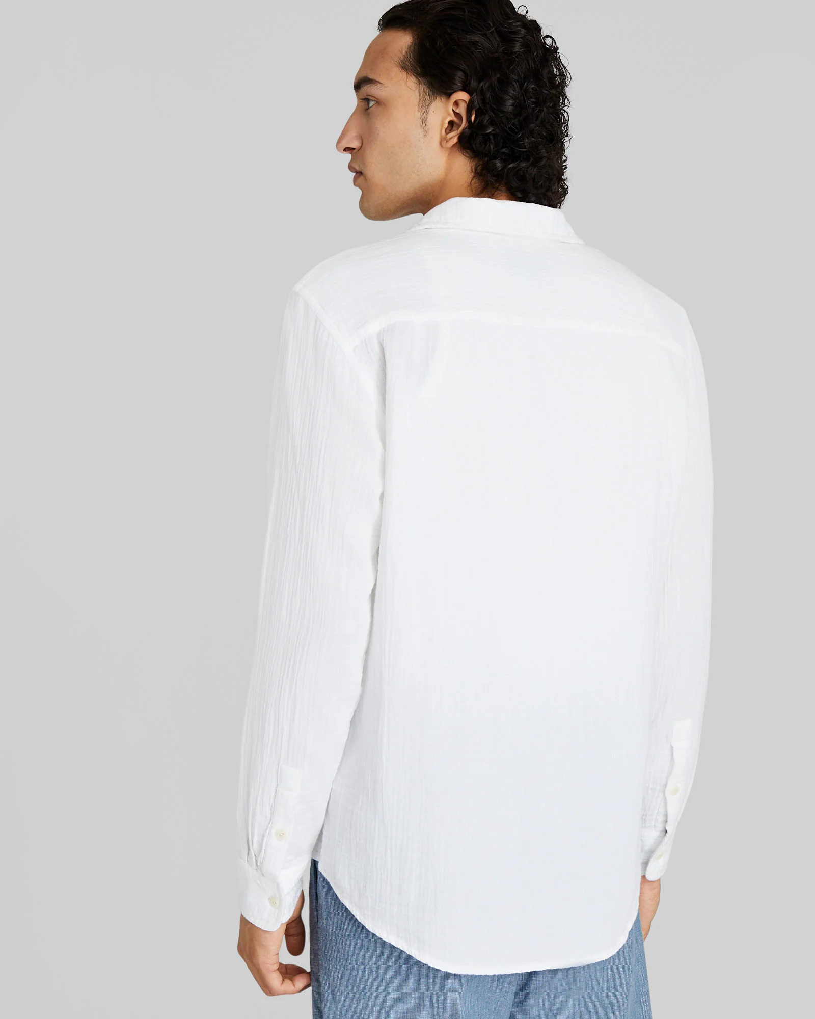 Long-Sleeve Summer Doubleface Shirt - Image 3