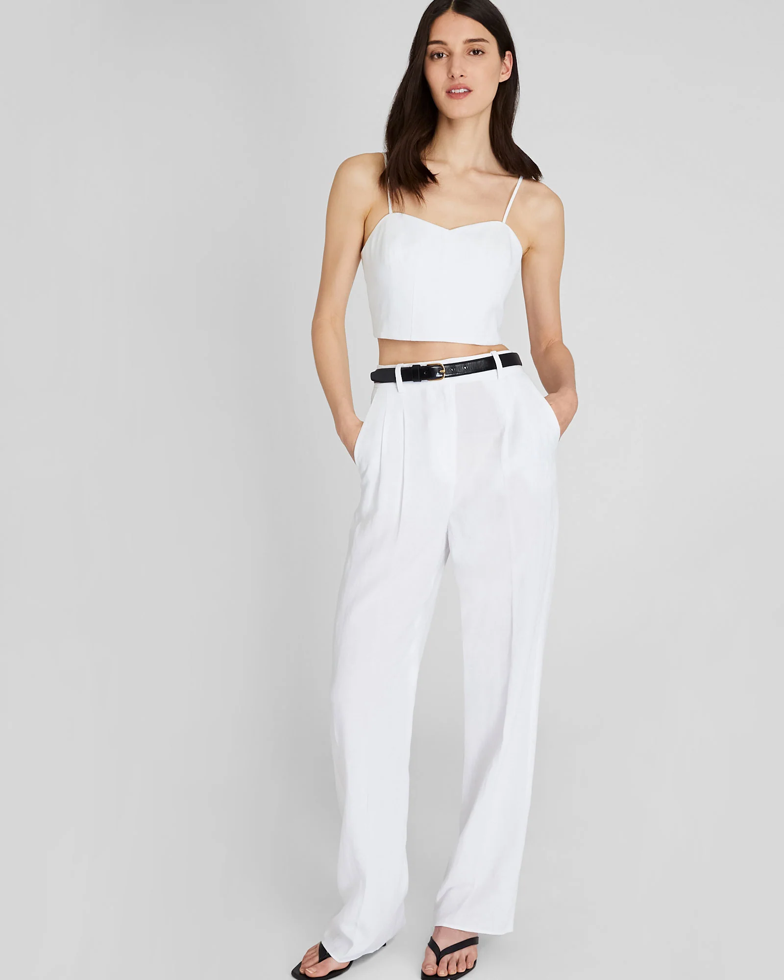 Smocked Bandeau Top - Image 4