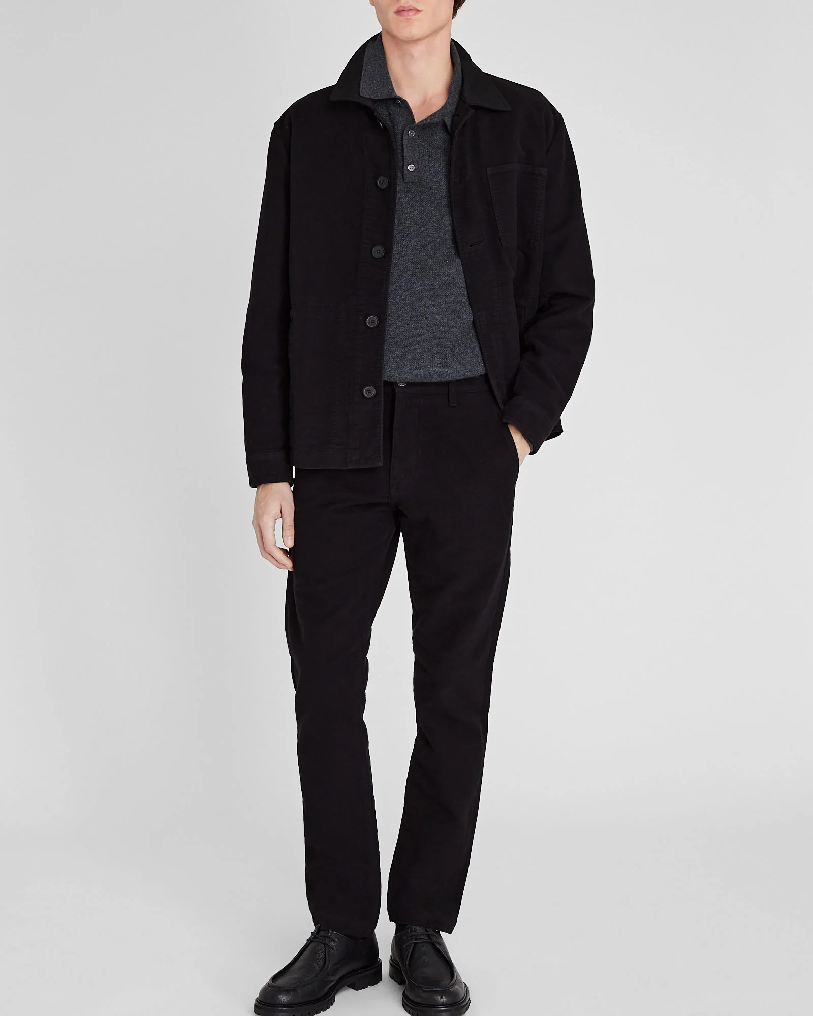 Straight Fit Moleskin Pant - Image 5