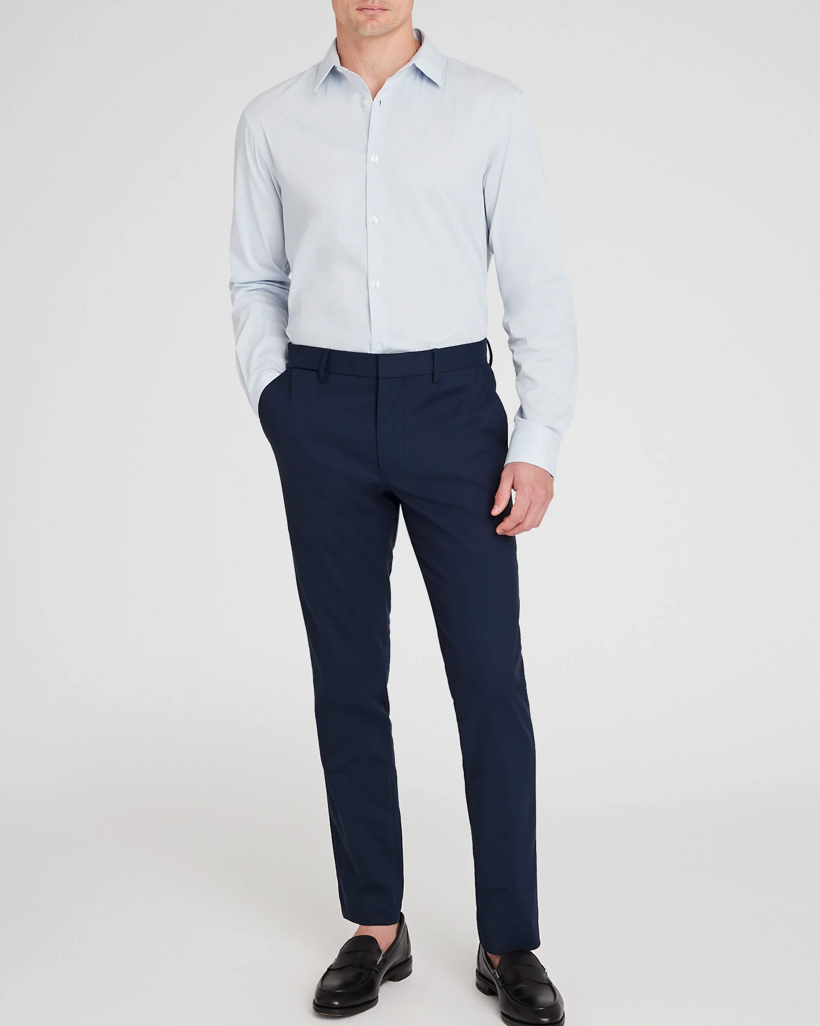 Stretch Poplin Dress Shirt - Image 4